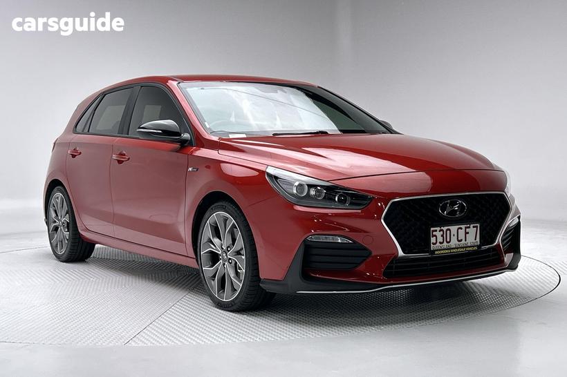 Orange 2021 Hyundai I30 Hatchback N Line