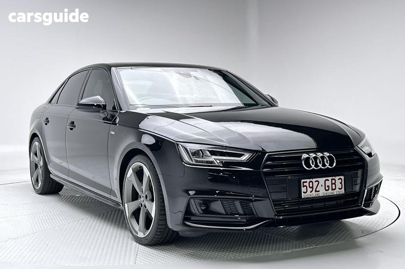 Black 2018 Audi A4 Sedan 2.0 Tfsi S Tronic S Line