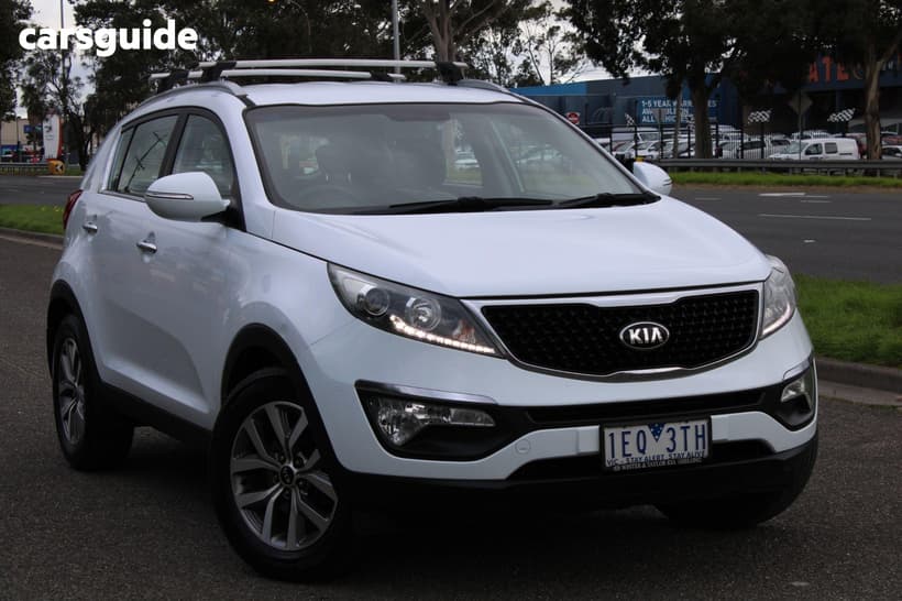 White 2015 Kia Sportage Wagon Si Premium (Fwd)