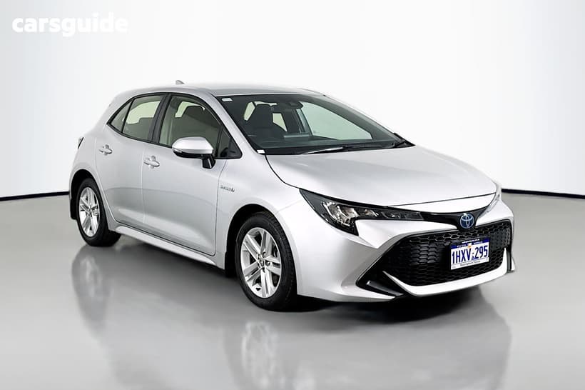 Silver 2020 Toyota Corolla Hatchback Ascent Sport (Hybrid)