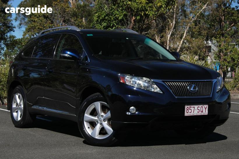 Blue 2010 Lexus RX350 Wagon Prestige