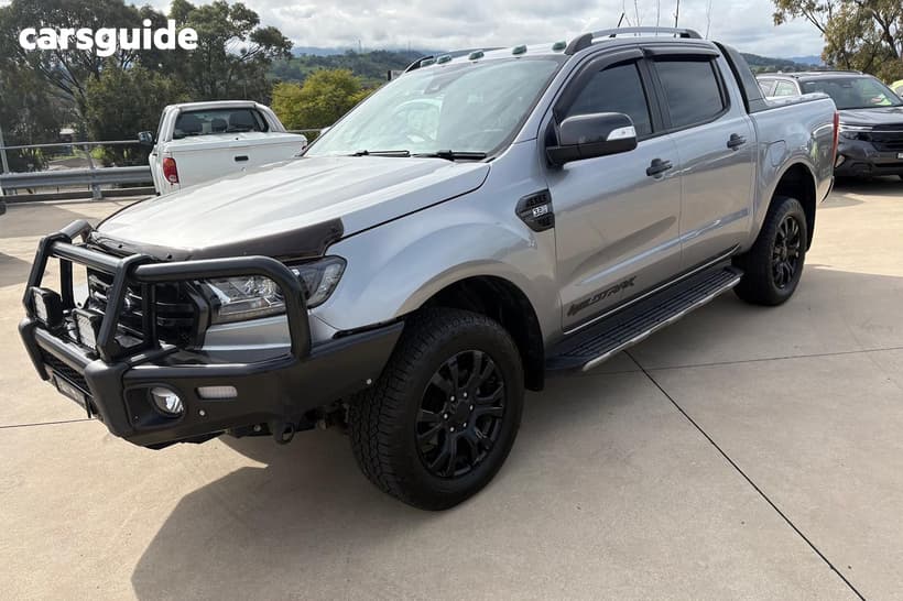Silver 2022 Ford Ranger Double Cab Pick Up Wildtrak 3.2 (4X4)