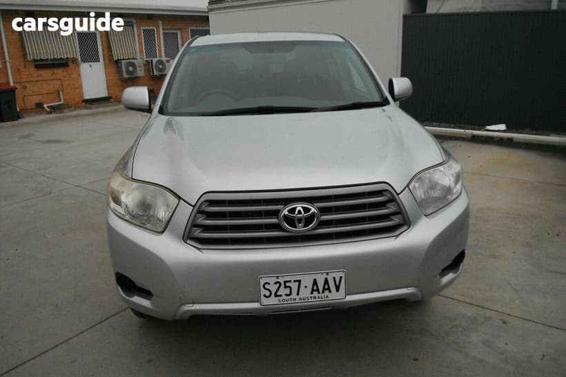 Silver 2008 Toyota Kluger SUV KX-R (FWD) 7 SEAT