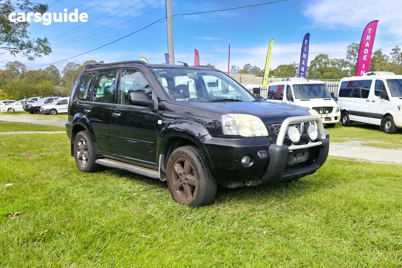 Black 2004 Nissan X-Trail Wagon Ti (4X4)