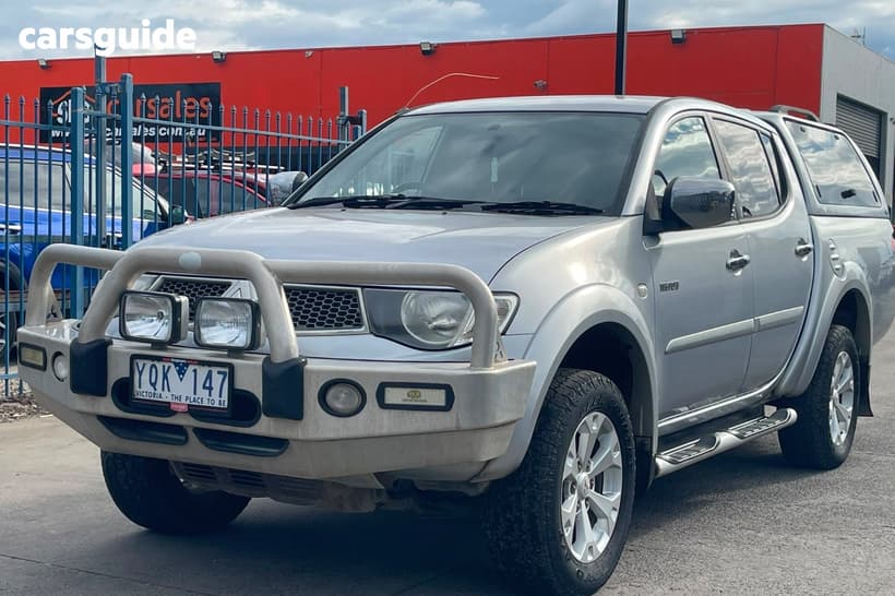 Silver 2011 Mitsubishi Triton Double Cab Utility Glx-R (4X4)