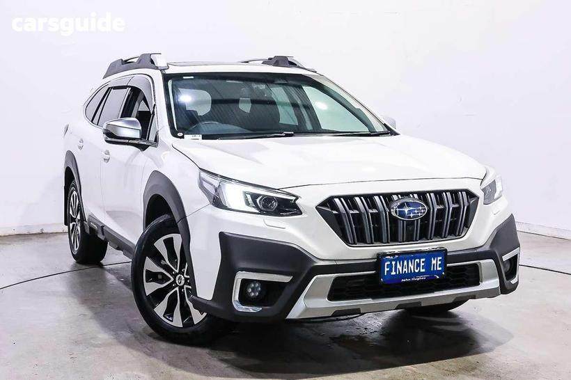 White 2023 Subaru Outback Wagon Awd Touring Xt