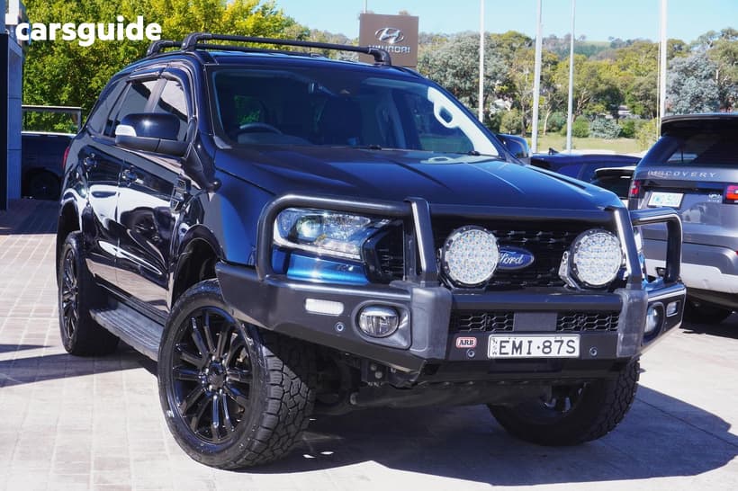 Blue 2020 Ford Everest Wagon Sport (4Wd)
