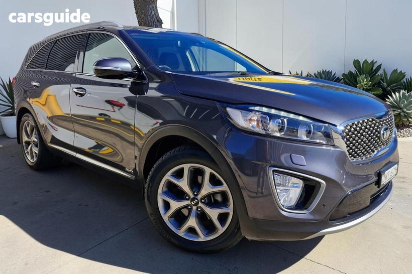 Grey 2017 Kia Sorento Wagon Platinum (4X4)