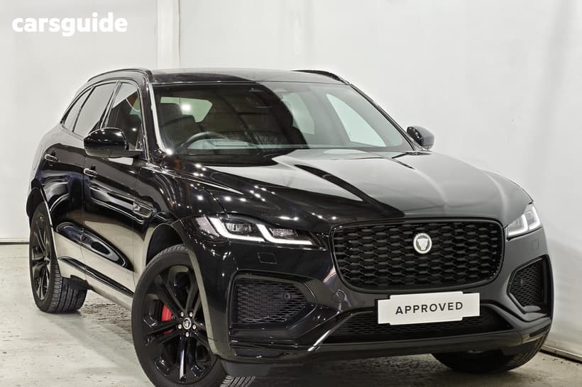 Black 2025 Jaguar F-Pace Wagon P400E R-Dyn Se Phev (297Kw)