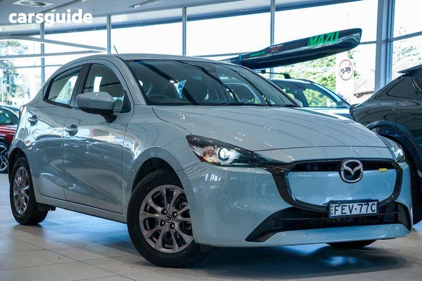 Blue 2023 Mazda 2 Hatchback G15 Pure