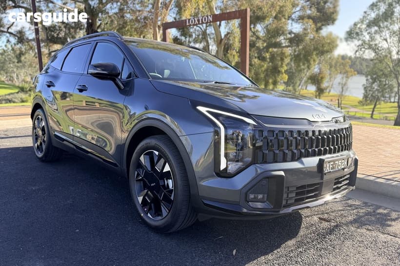 Grey 2026 Kia Sportage Wagon Sx+ (Awd)