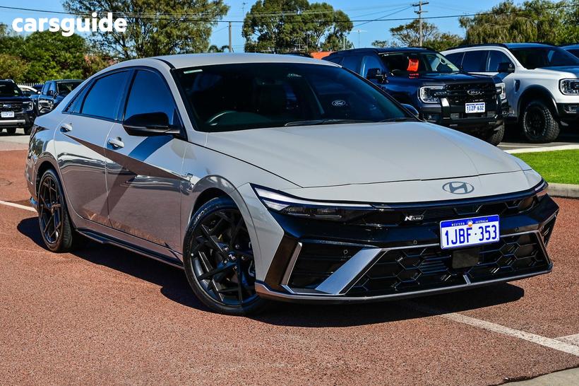 Grey 2024 Hyundai I30 Sedan N Line