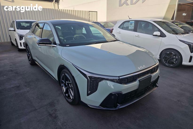 Green 2026 Kia K4 Hatchback Gt-Line