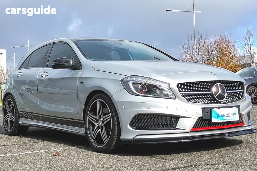 Silver 2014 Mercedes-Benz A250 Hatchback Sport