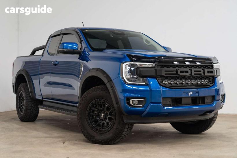 Blue 2023 Ford Ranger Super Cab Utility Xlt 2.0 (4X4)