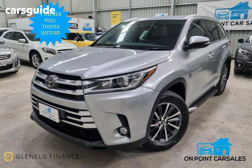 Silver 2018 Toyota Kluger Wagon Gxl (4X4)