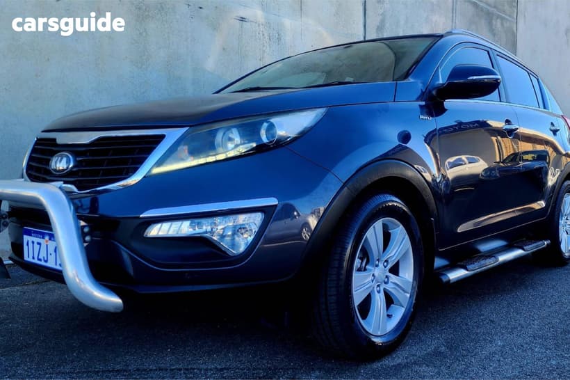 Grey 2013 Kia Sportage Wagon Sli (Awd)