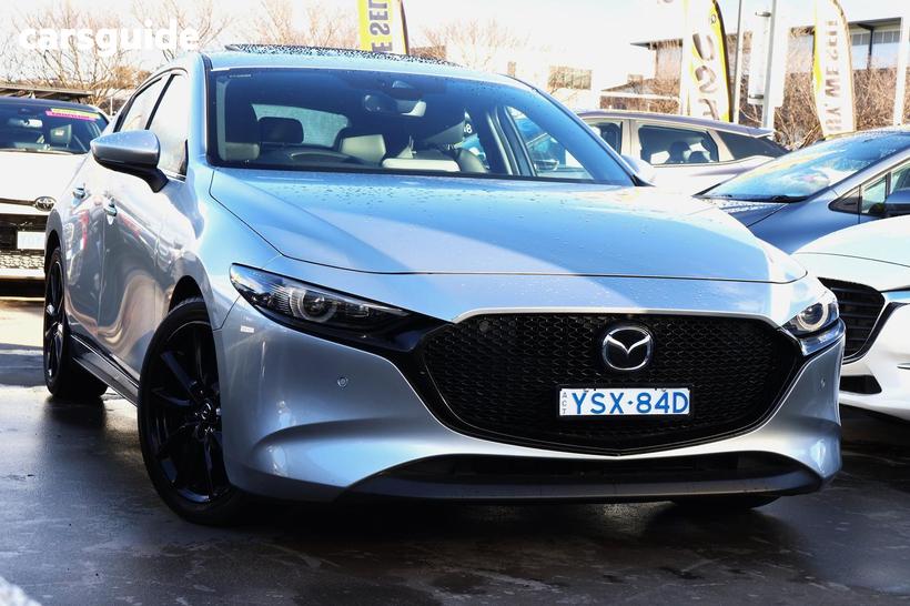 Silver 2020 Mazda 3 Sedan X20 Astina M Hybrid