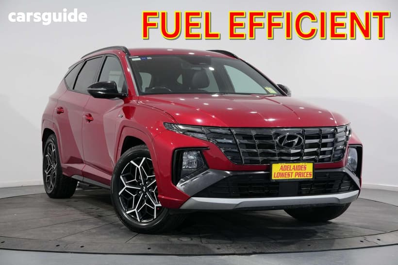 Red 2022 Hyundai Tucson Wagon Elite N Line (Awd)