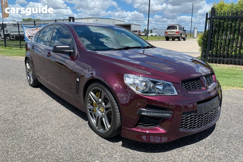 Purple 2015 Holden GTS Sedan GEN-F2 R