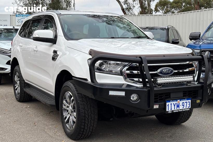 White 2018 Ford Everest Wagon Trend (4Wd 7 Seat)