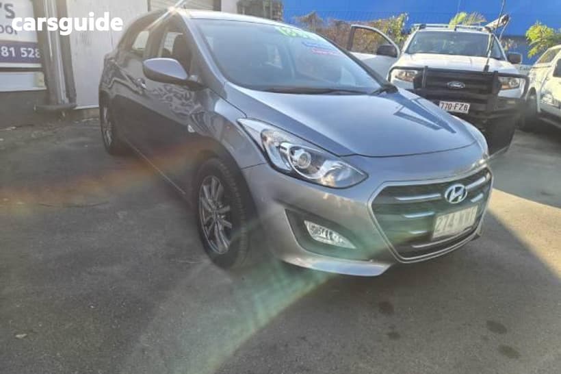 Grey 2016 Hyundai I30 Hatchback Active