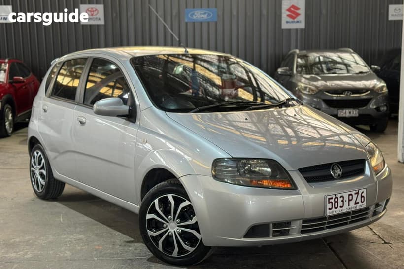 Silver 2007 Holden Barina Hatchback