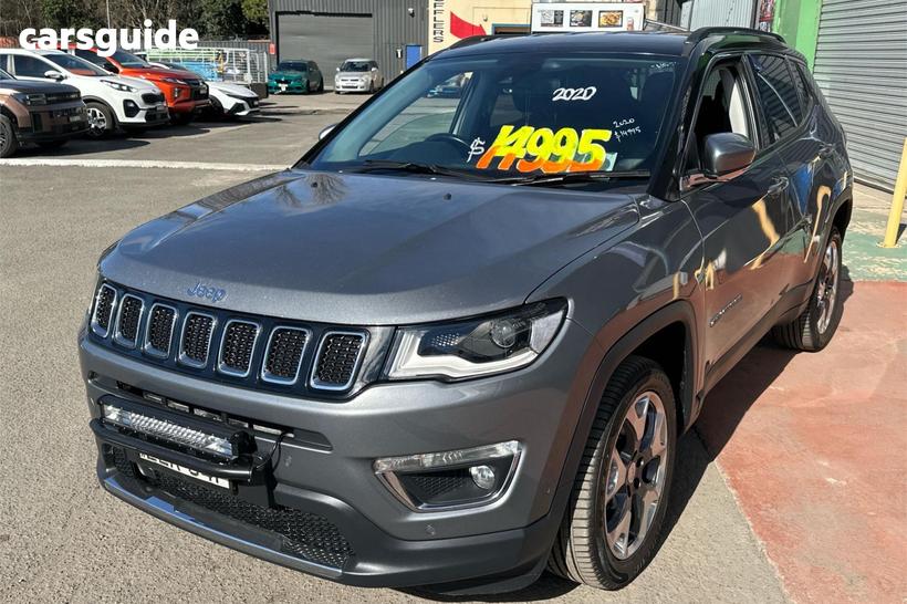 Grey 2020 Jeep Compass Wagon Limited (Awd)