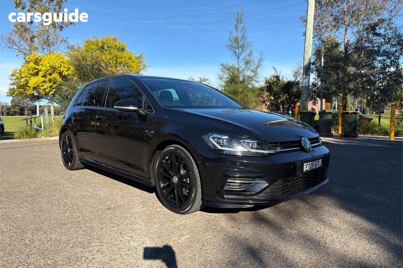 Black 2019 Volkswagen Golf Hatchback 110 Tsi Highline