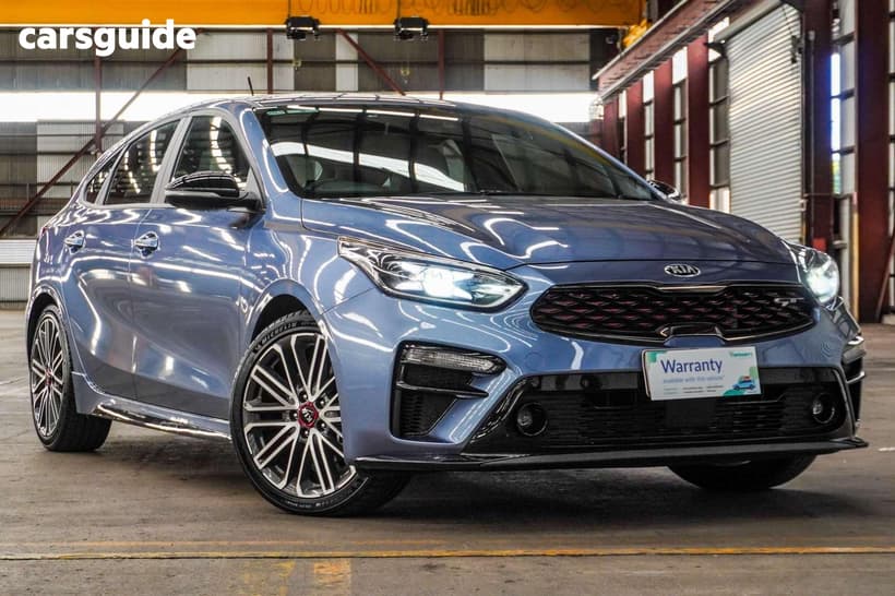 Blue 2020 Kia Cerato Hatchback Gt Safety Pack