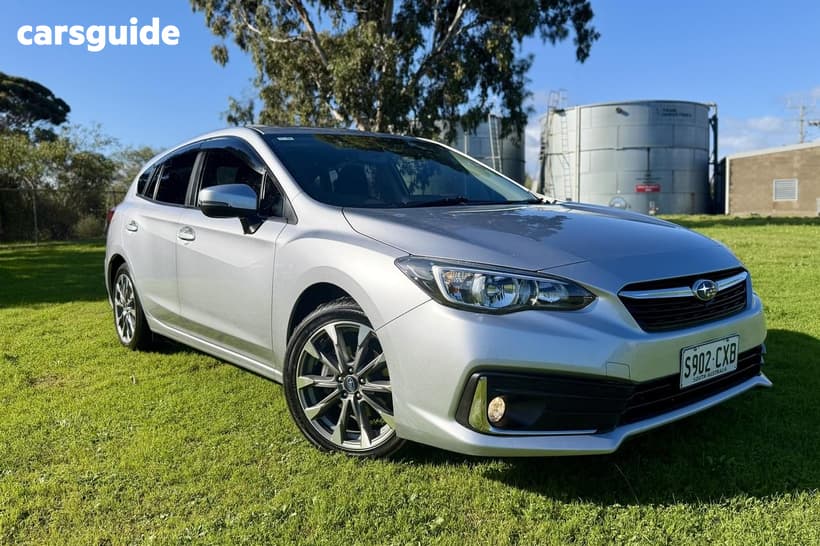 Silver 2021 Subaru Impreza Hatchback 2.0I Premium (Awd)