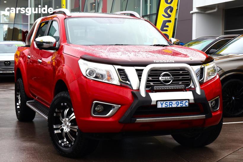 Red 2018 Nissan Navara Dual Cab Utility St-X (4X4)