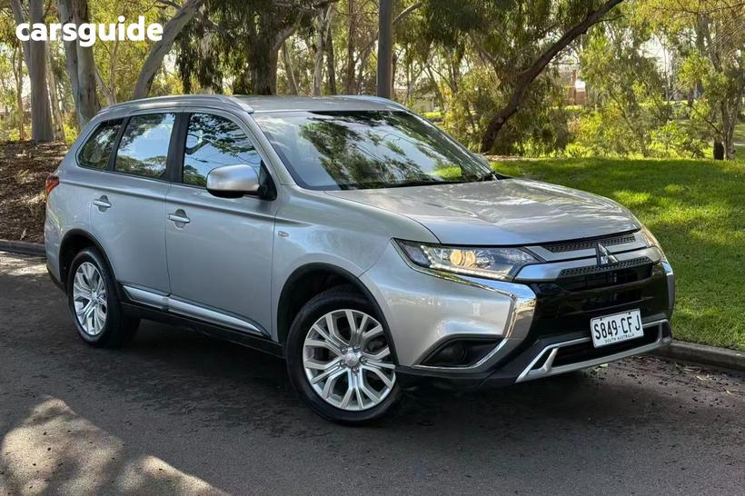 Grey 2019 Mitsubishi Outlander Wagon Es 7 Seat (Awd)