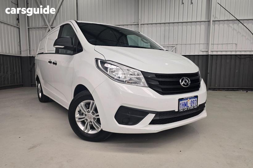 White 2021 LDV G10 Van Barn Door