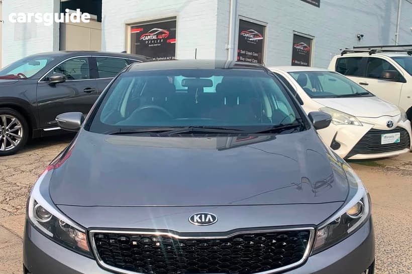 Grey 2017 Kia Cerato Hatchback S