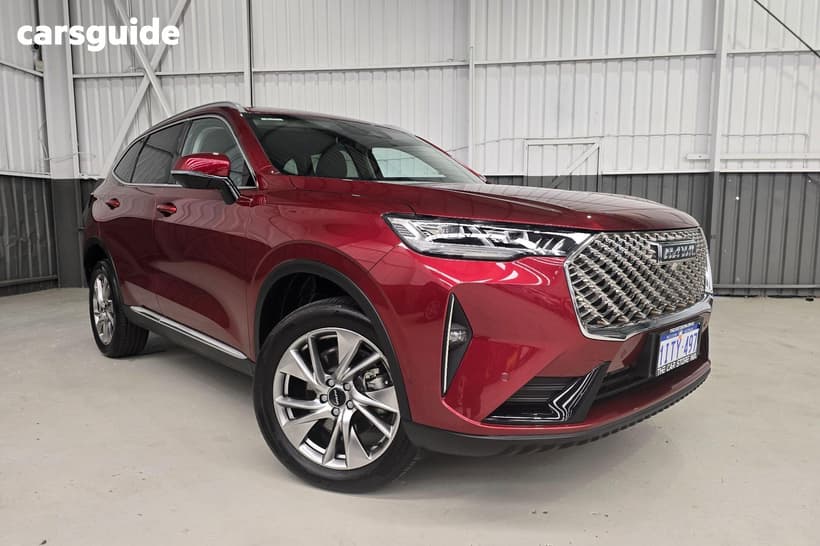 Red 2021 Haval H6 Wagon Premium
