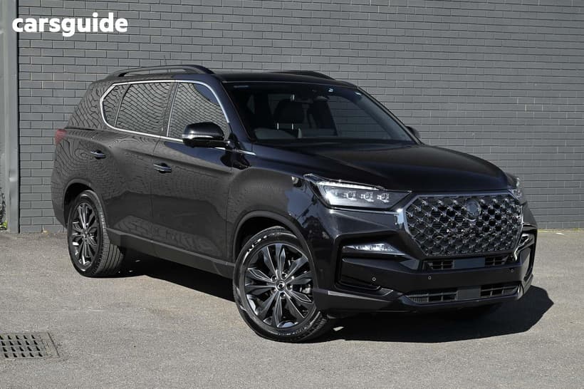 Black 2023 Ssangyong Rexton Wagon Ultimate Sport Pack (4Wd)