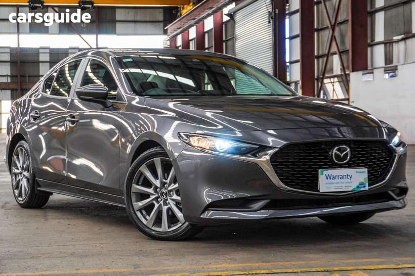 Grey 2021 Mazda 3 Sedan G20 Evolve