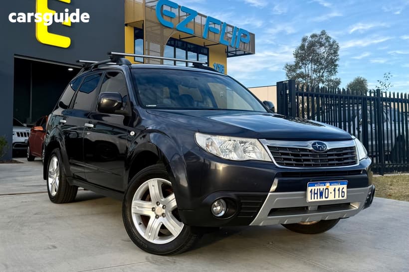 Grey 2009 Subaru Forester Wagon Xs