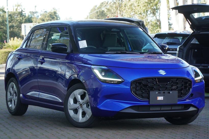 Black 2026 Suzuki Swift Hatchback Hybrid Plus