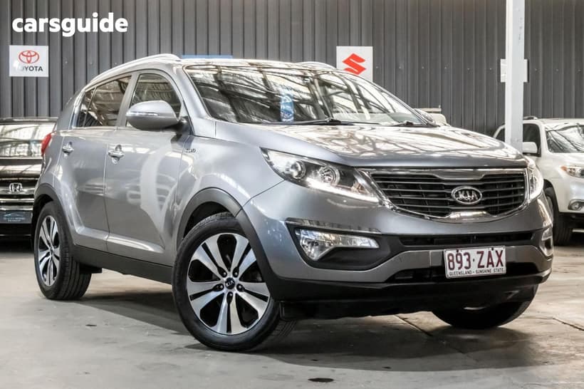 Grey 2012 Kia Sportage Wagon Platinum (Awd)