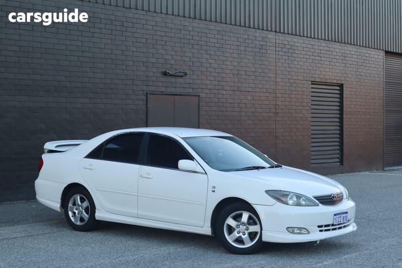 White 2002 Toyota Camry Sedan SPORTIVO MCV36R