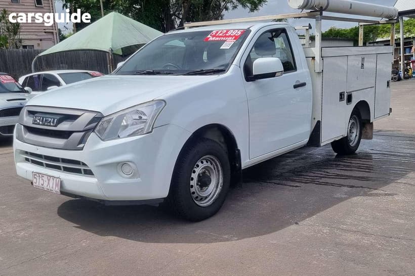White 2017 Isuzu D-MAX Cab Chassis Sx (4X2)