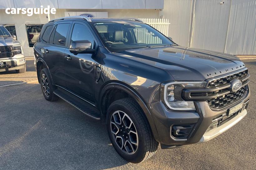 Grey 2023 Ford Everest Wagon Wildtrak Special Edition (4Wd)