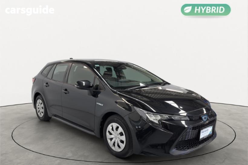 Black 2020 Toyota Corolla SUV HYBRID G-X
