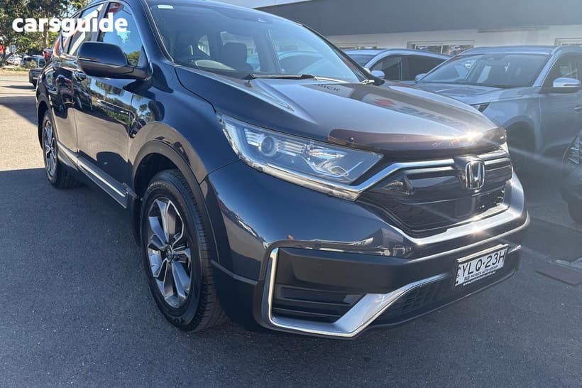 Blue 2021 Honda CR-V Wagon Vti X (2Wd) 5 Seats