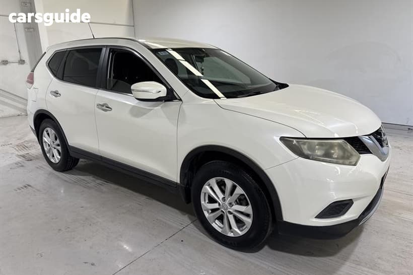 White 2014 Nissan X-Trail Wagon St (Fwd)
