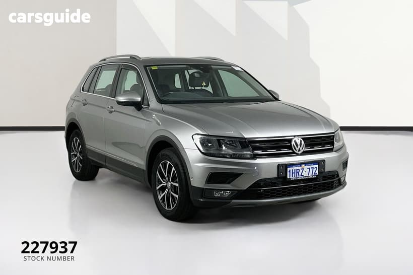 Silver 2018 Volkswagen Tiguan Wagon 132 Tsi Comfortline