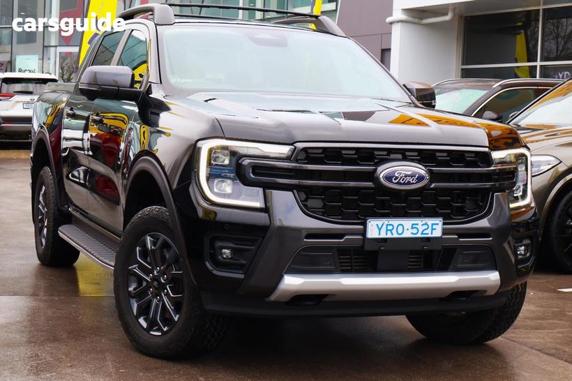 Black 2024 Ford Ranger Double Cab Pick Up Wildtrak 3.0 (4X4)
