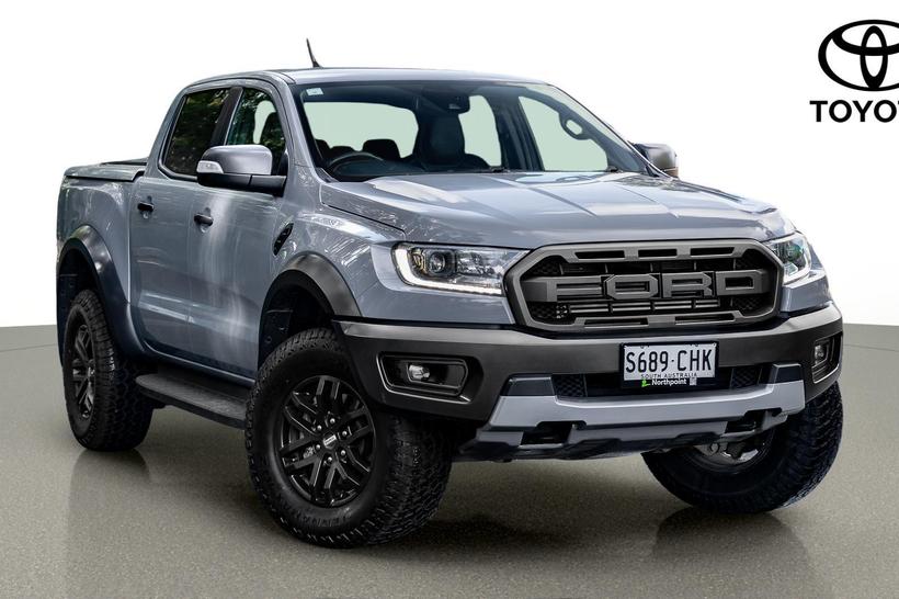 Grey 2020 Ford Ranger Double Cab Pick Up Raptor 2.0 (4X4)